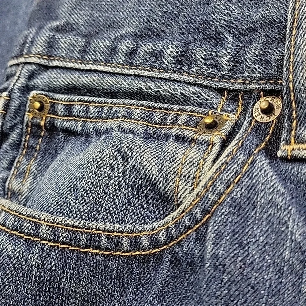 J. Crew Factory Mens The Driggs Med Wash Straight Leg Jeans Size‎ 30x32
